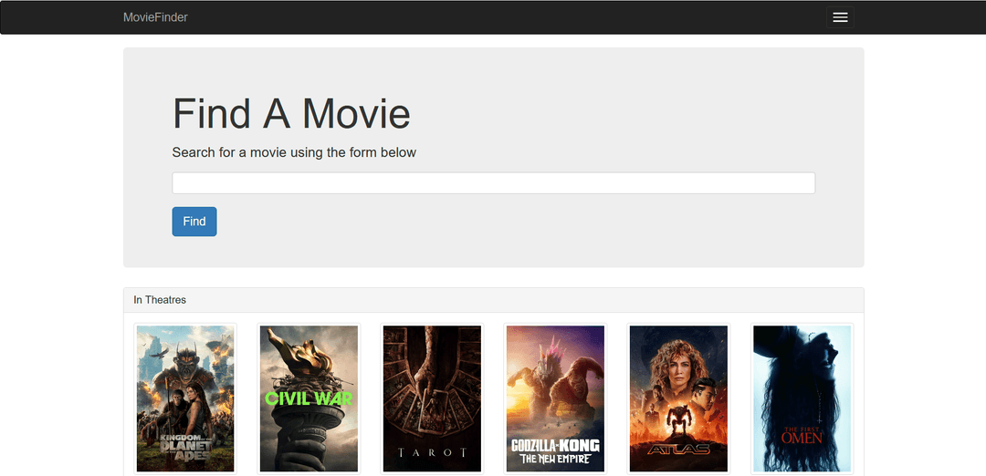 Movie Finder Image